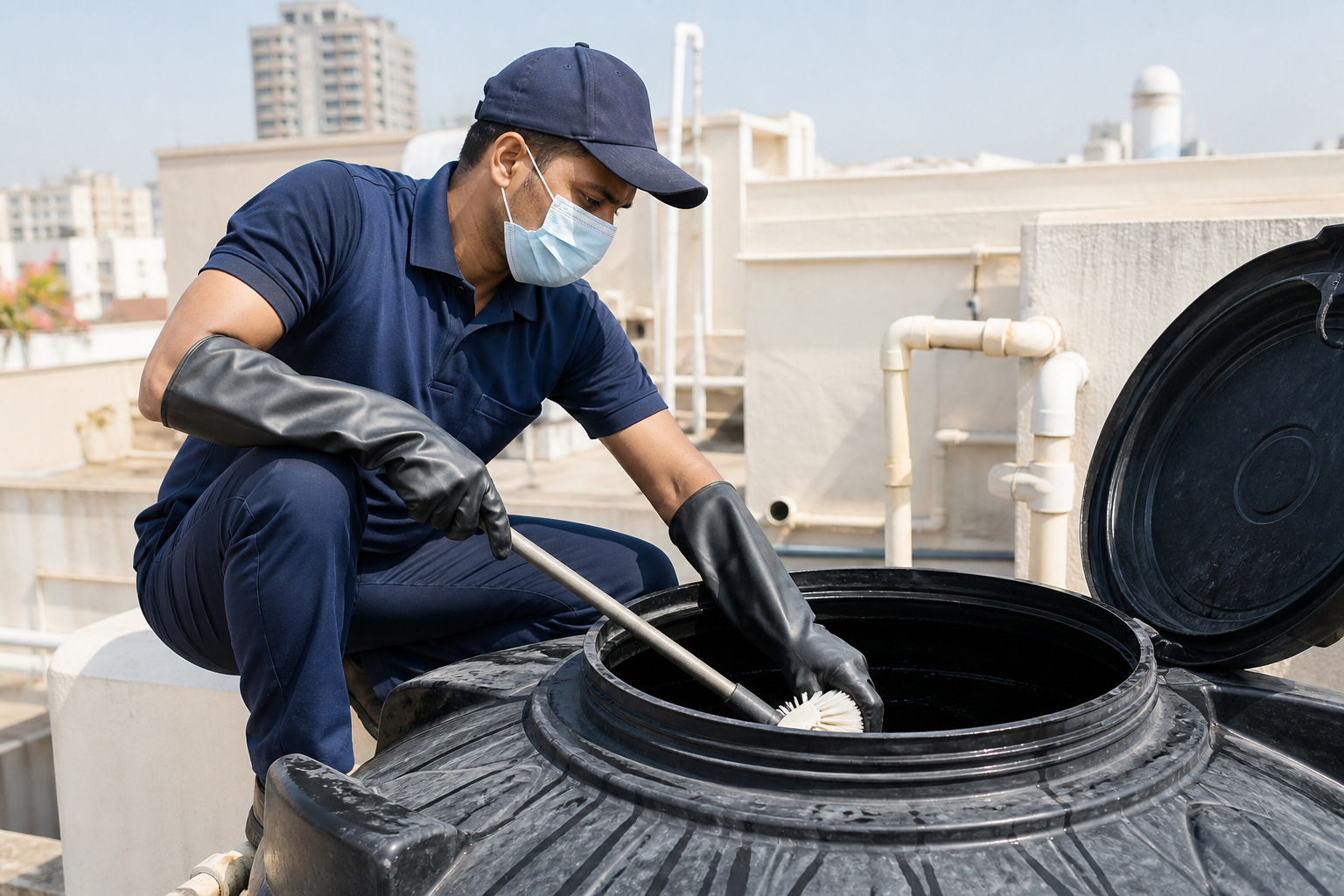 Water Tank Cleaning